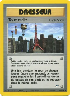 Carte Tour radio de l'extension Neo Destiny, numéro 95/105