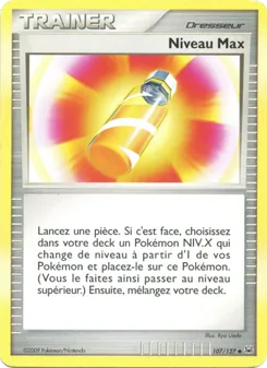 Carte Niveau Max de l'extension Platine, numéro 107/127