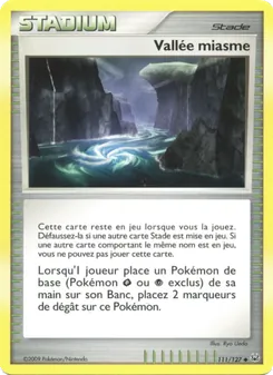 Carte Vallée miasme de l'extension Platine, numéro 111/127