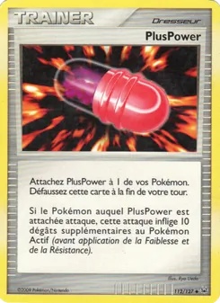 Carte PlusPower de l'extension Platine, numéro 112/127