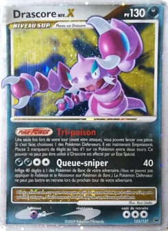 Carte Drascore de l'extension Platine, numéro 123/127
