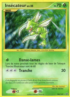 Carte Insécateur de l'extension Platine, numéro 130/127