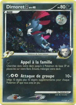 Carte Dimoret G de l'extension Platine, numéro 17/127