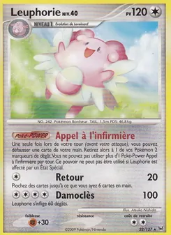 Carte Leuphorie de l'extension Platine, numéro 22/127