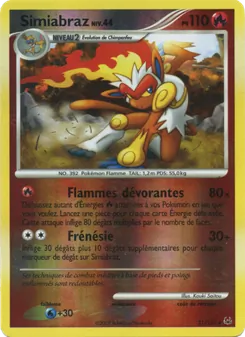Carte Simiabraz de l'extension Platine, numéro 31/127