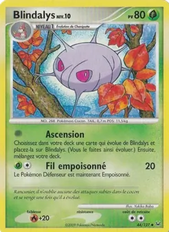 Carte Blindalys de l'extension Platine, numéro 44/127