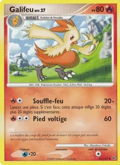 Carte Galifeu de l'extension Platine, numéro 45/127