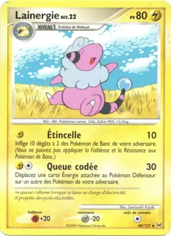 Carte Lainergie de l'extension Platine, numéro 48/127