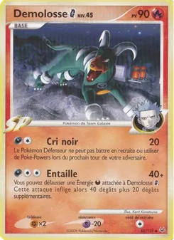 Carte Demolosse G de l'extension Platine, numéro 50/127