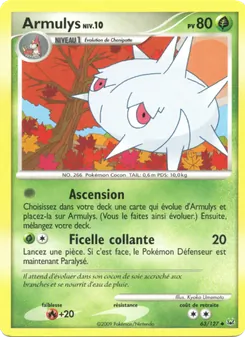 Carte Armulys de l'extension Platine, numéro 63/127