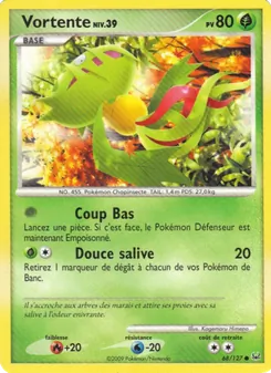 Carte Vortente de l'extension Platine, numéro 68/127