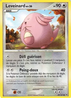 Carte Leveinard de l'extension Platine, numéro 69/127