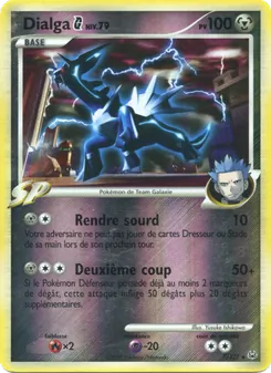 Carte Dialga G de l'extension Platine, numéro 7/127