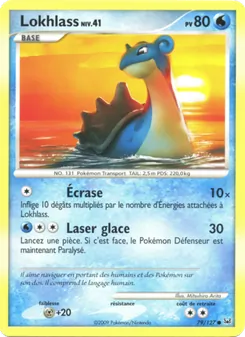 Carte Lokhlass de l'extension Platine, numéro 79/127