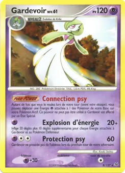 Carte Gardevoir de l'extension Platine, numéro 8/127