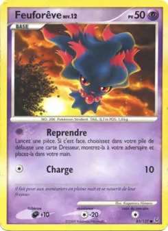 Carte Feuforêve de l'extension Platine, numéro 83/127