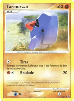 Carte Tarinor de l'extension Platine, numéro 84/127
