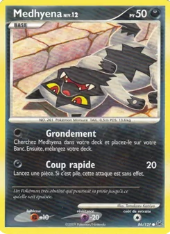 Carte Medhyena de l'extension Platine, numéro 86/127