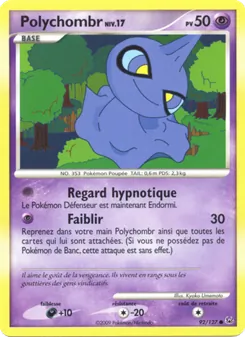 Carte Polychombr de l'extension Platine, numéro 92/127