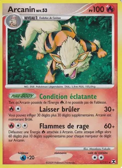 Carte Arcanin Niv. 53 de l'extension Rivaux Émergeants, numéro 1/111