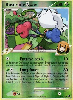 Carte Roserade GL Niv. 22 de l'extension Rivaux Émergeants, numéro 12/111