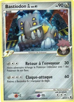 Carte Bastiodon GL Niv. 41 de l'extension Rivaux Émergeants, numéro 2/111