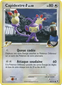 Carte Capidextre G Niv. 40 de l'extension Rivaux Émergeants, numéro 56/111