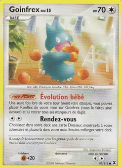 Carte Goinfrex Niv. 15 de l'extension Rivaux Émergeants, numéro 70/111