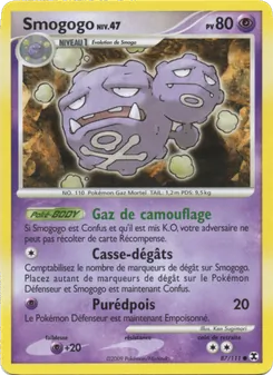 Carte Smogogo Niv. 47 de l'extension Rivaux Émergeants, numéro 87/111