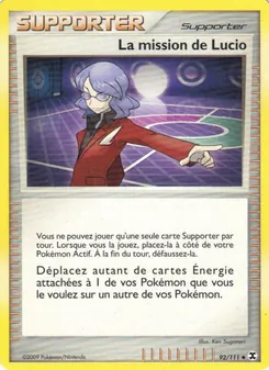 Carte La mission de Lucio de l'extension Rivaux Émergeants, numéro 92/111