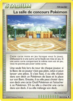 Carte La salle de concours Pokémon de l'extension Rivaux Émergeants, numéro 93/111