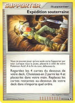 Carte Expédition souterraine de l'extension Rivaux Émergeants, numéro 97/111
