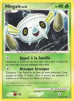 Carte Ningale de l'extension Vainqueurs Suprêmes, numéro 117/147