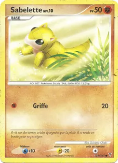 Carte Sabelette de l'extension Vainqueurs Suprêmes, numéro 124/147