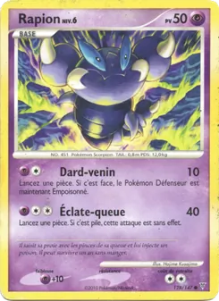 Carte Rapion de l'extension Vainqueurs Suprêmes, numéro 128/147