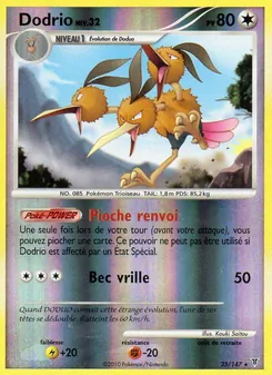 Carte Dodrio de l'extension Vainqueurs Suprêmes, numéro 25/147