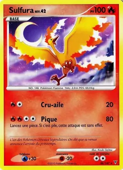 Carte Sulfura de l'extension Vainqueurs Suprêmes, numéro 36/147
