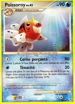 Carte Poissoroy de l'extension Vainqueurs Suprêmes, numéro 43/147