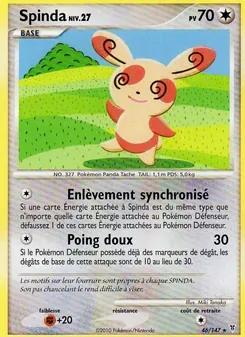 Carte Spinda de l'extension Vainqueurs Suprêmes, numéro 46/147