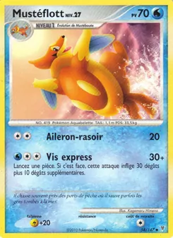 Carte Mustéflott de l'extension Vainqueurs Suprêmes, numéro 58/147