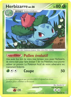 Carte Herbizarre de l'extension Vainqueurs Suprêmes, numéro 62/147