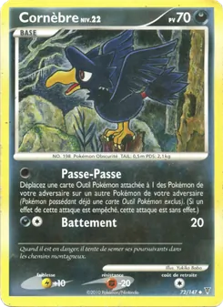 Carte Cornèbre de l'extension Vainqueurs Suprêmes, numéro 72/147