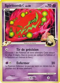 Carte Spiritomb C de l'extension Vainqueurs Suprêmes, numéro 84/147