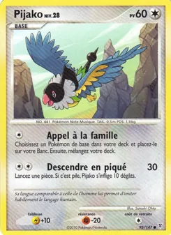 Carte Pijako de l'extension Vainqueurs Suprêmes, numéro 95/147