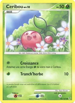 Carte Ceribou de l'extension Vainqueurs Suprêmes, numéro 96/147