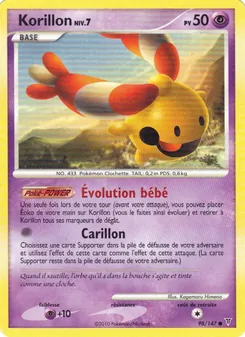 Carte Korillon de l'extension Vainqueurs Suprêmes, numéro 98/147