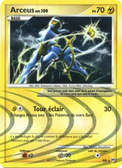 Carte Arceus de l'extension Vainqueurs Suprêmes, numéro AR6/147