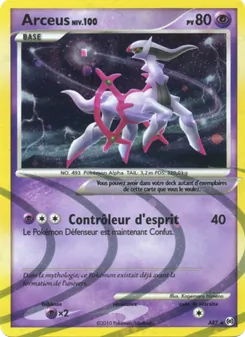Carte Arceus de l'extension Vainqueurs Suprêmes, numéro AR7/147