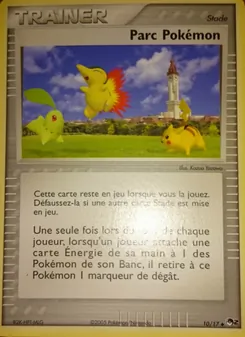 Carte Parc Pokémon de l'extension POP Série 2, numéro 10/17