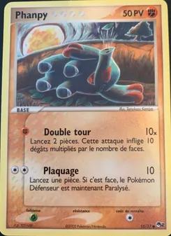 Carte Phanpy de l'extension POP Série 2, numéro 15/17